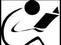 Icon of a man reading a book