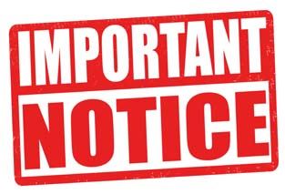 Important Information